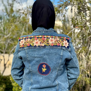 Heritage Denim Jacket - Floral & Manjalla