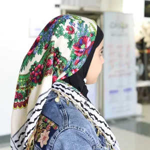 Felahi Mandeel/Scarf-Cream