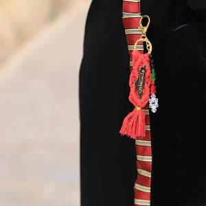 Kuffiyeh Map Handbag with Syrian Material